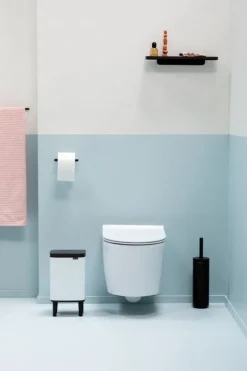 Brabantia Bo Waste Bin Hi, 4 l, vit