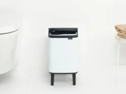 Brabantia Bo Waste Bin Hi, 4 l, vit