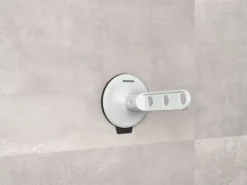 Brabantia Klädhängare med sugpropp, ljusgrå