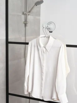 Brabantia Klädhängare med sugpropp, ljusgrå