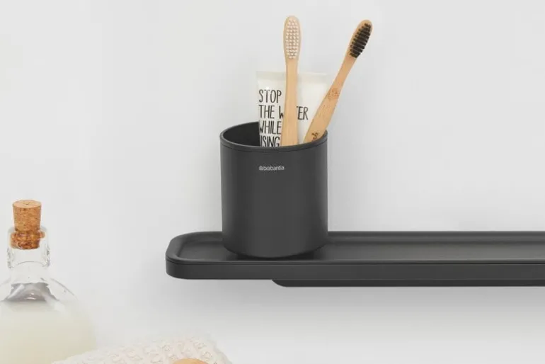 Brabantia MindSet tandborsthållare, mineral oändligt grå