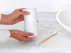 Brabantia MindSet tandborsthållare, mineral fräsch vit
