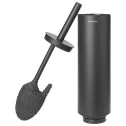 Brabantia MindSet toalettborste och hållare, silikon, mineral oändligt grå