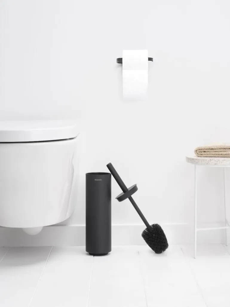 Brabantia MindSet toalettborste med hållare, mineral infinite grey