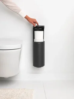 Brabantia MindSet toalettrulledispenser, mineral oändligt grå