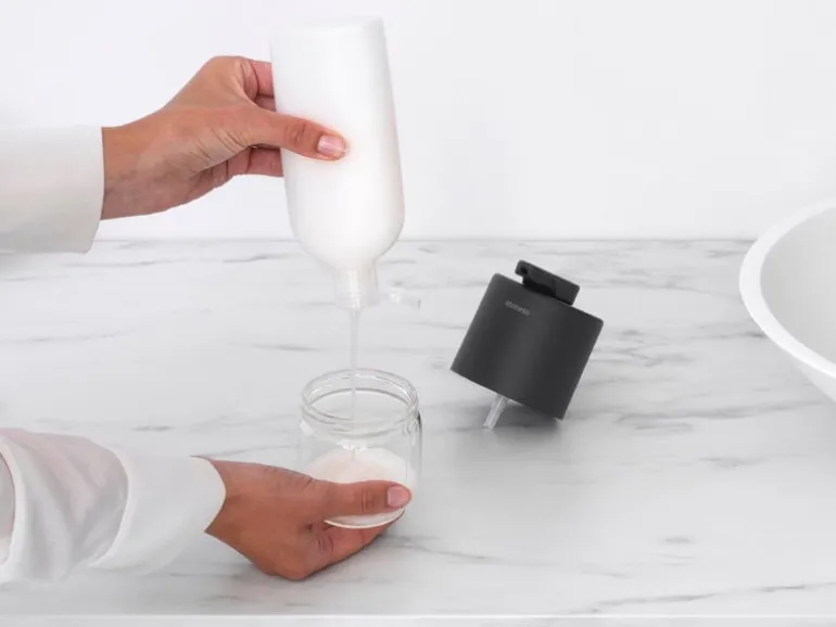 Brabantia MindSet tvåldispenser, mineral oändligt grå