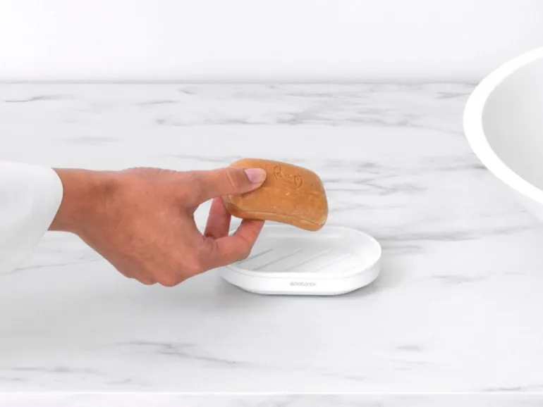 Brabantia MindSet tvålpall, mineral fräsch vit