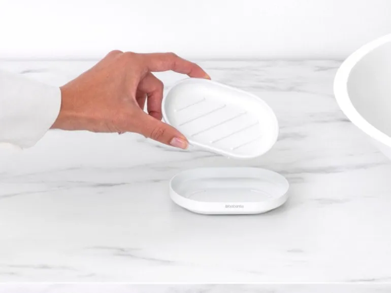 Brabantia MindSet tvålpall, mineral fräsch vit