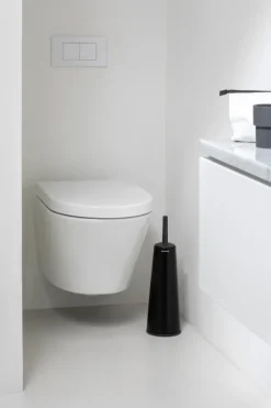 Brabantia ReNew toalettborste och hållare, svart