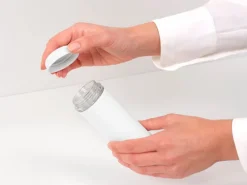 Brabantia SinkStyle klämbar diskmedelsdispenser, 200 ml, fresh white