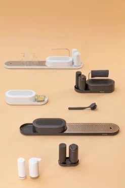 Brabantia SinkStyle tvåldispenser, 200 ml, Mineral Fresh white