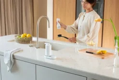 Brabantia SinkStyle tvål/diskmedelsdispenser set, 2 x 200 ml, fresh white