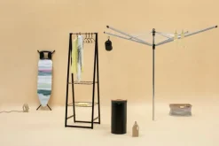 Brabantia Tvättkorg 35 l, mattsvart - korklock