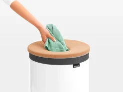 Brabantia Tvättkorg 60 l, vit - korklock