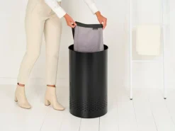 Brabantia Tvättkorg 60 l, mattsvart