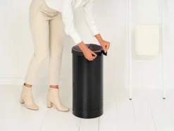 Brabantia Tvättkorg 35 l, mattsvart