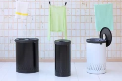Brabantia Tvättkorg 35 l, mattsvart