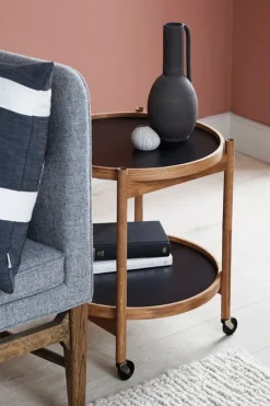 Brdr. Krüger Bølling brickbord 50 cm, rökt ek - stone