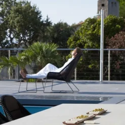 Cane-line Breeze fotpall, svart