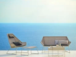 Cane-line Breeze fotpall, vitgrå