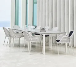 Cane-line Breeze matstol, vitgrå