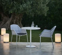 Cane-line Breeze stolsdyna för stapelbar matstol, svart