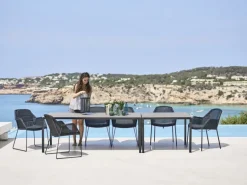 Cane-line Breeze stolsdyna för stapelbar matstol, svart