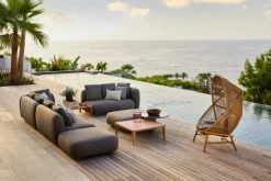 Cane-line Capture 2-sitssoffa, brungrå