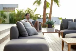 Cane-line Capture 2-sitssoffa, brungrå