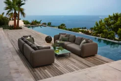 Cane-line Capture 2-sitssoffa, högermodul, brungrå