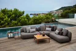 Cane-line Capture 2-sitssoffa, vänstermodul, brungrå