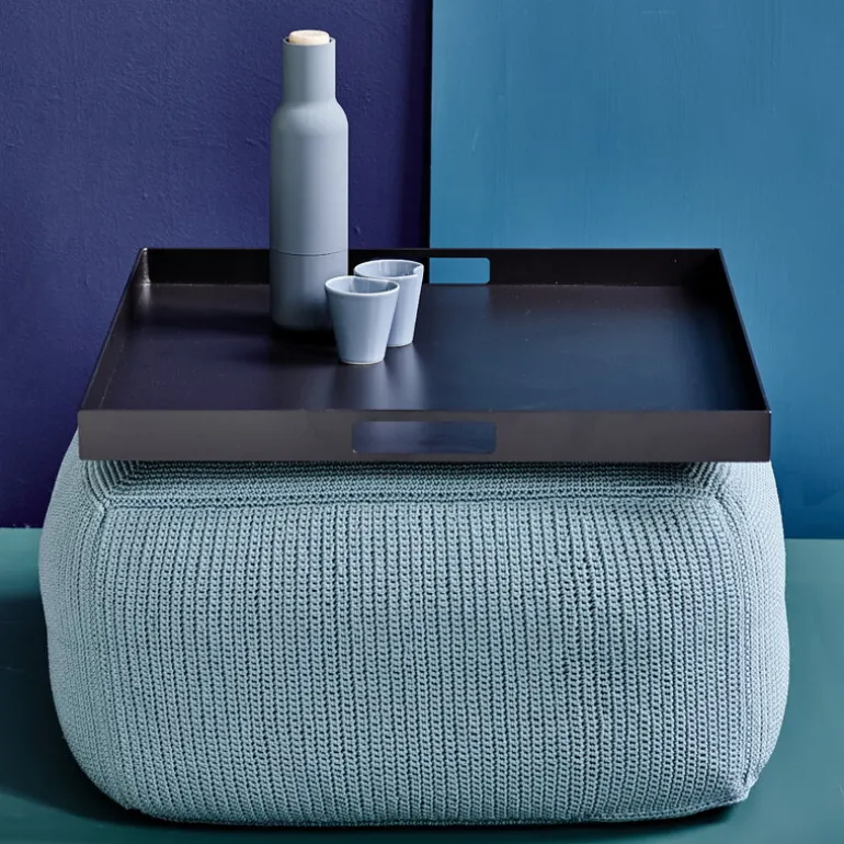 Cane-line Club bricka, 58,5 x 58,5 cm, svart