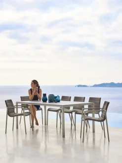 Cane-line Core stol, stapelbar, taupe