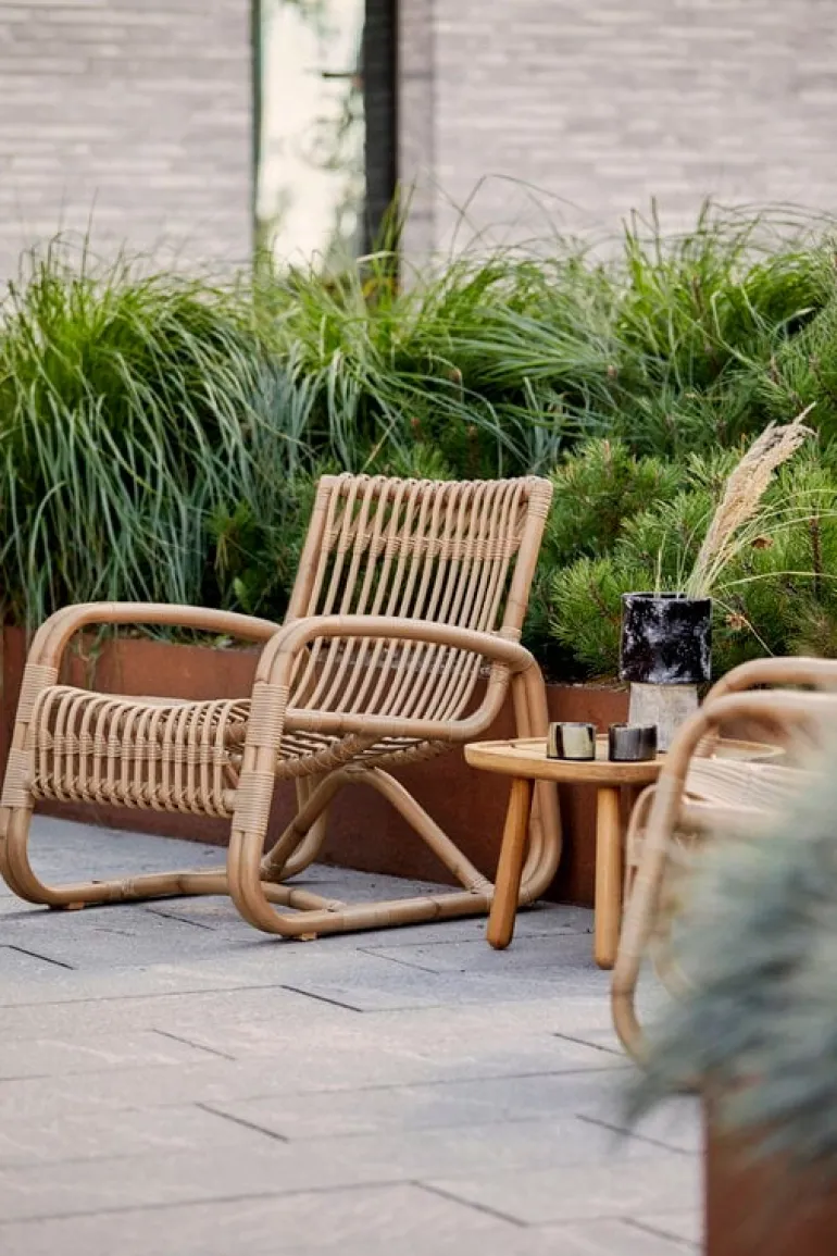 Cane-line Curve fåtölj, natur