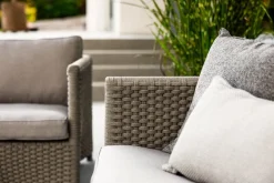 Cane-line Diamond loungefåtölj, taupe