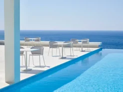 Cane-line Lean stol, vitgrå