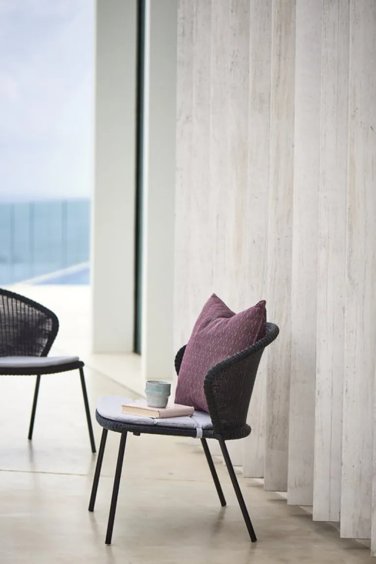 Cane-line Lean stolsdyna, grå