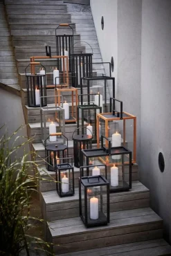 Cane-line Lighthouse lykta, stor, mörkgrå