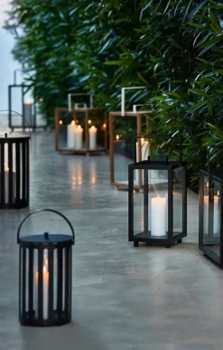 Cane-line Lighthouse lykta, liten, mörkgrå