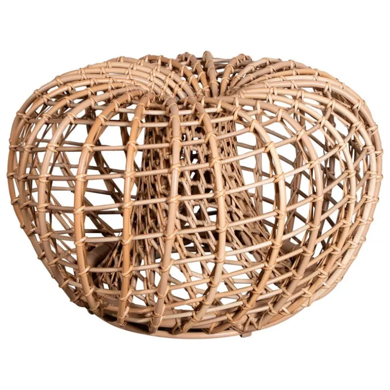 Cane-line Nest fotpall, liten, natur