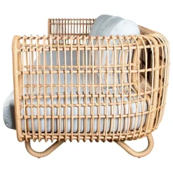 Cane-line Nest 3-sitssoffa, natur - ljusgrå