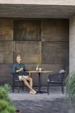 Cane-line Ocean stol, mörkgrå