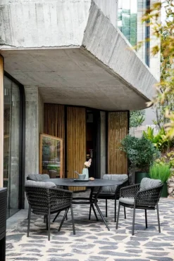 Cane-line Ocean stolsdyna-set, mörkgrå