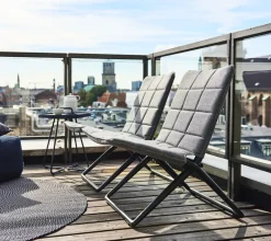 Cane-line On-the-move bord, litet, mörkblå