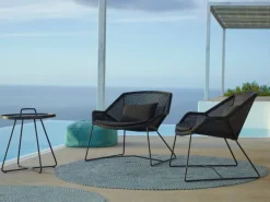 Cane-line On-the-move bord, litet, svart