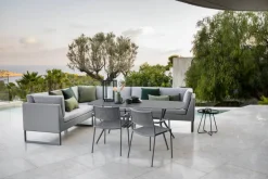 Cane-line On-the-move bord, litet, mörkgrön