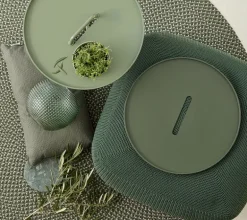 Cane-line On-the-move bord, litet, mörkgrön