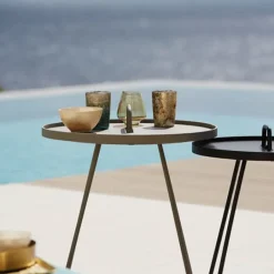 Cane-line On-the-move bord, litet, aqua