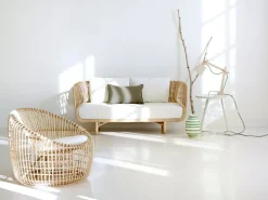 Cane-line On-the-move bord, litet, vit