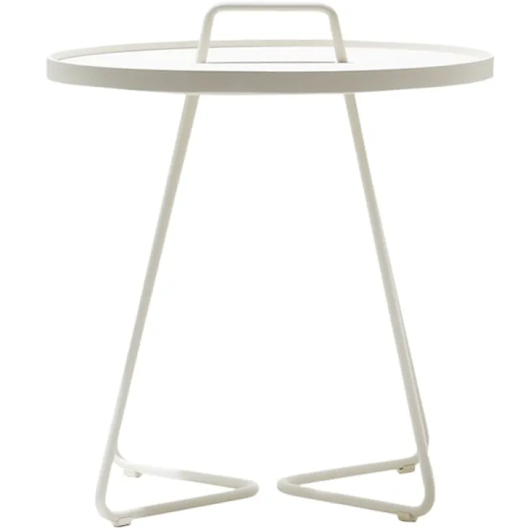 Cane-line On-the-move bord, stort, vit